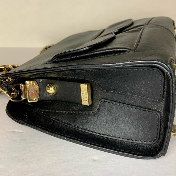 Stuart Weitzman Women’s Black Leather Pod Handbag/Crossbody Chanel like ! - Picture 14 of 16